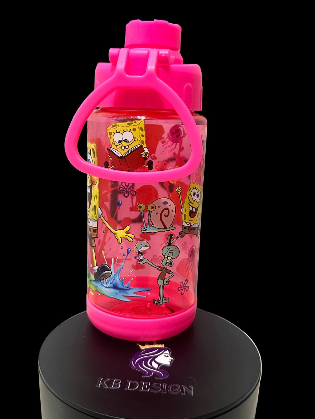 Sponge Bob 18.8 Oz Plastic Water Bottle