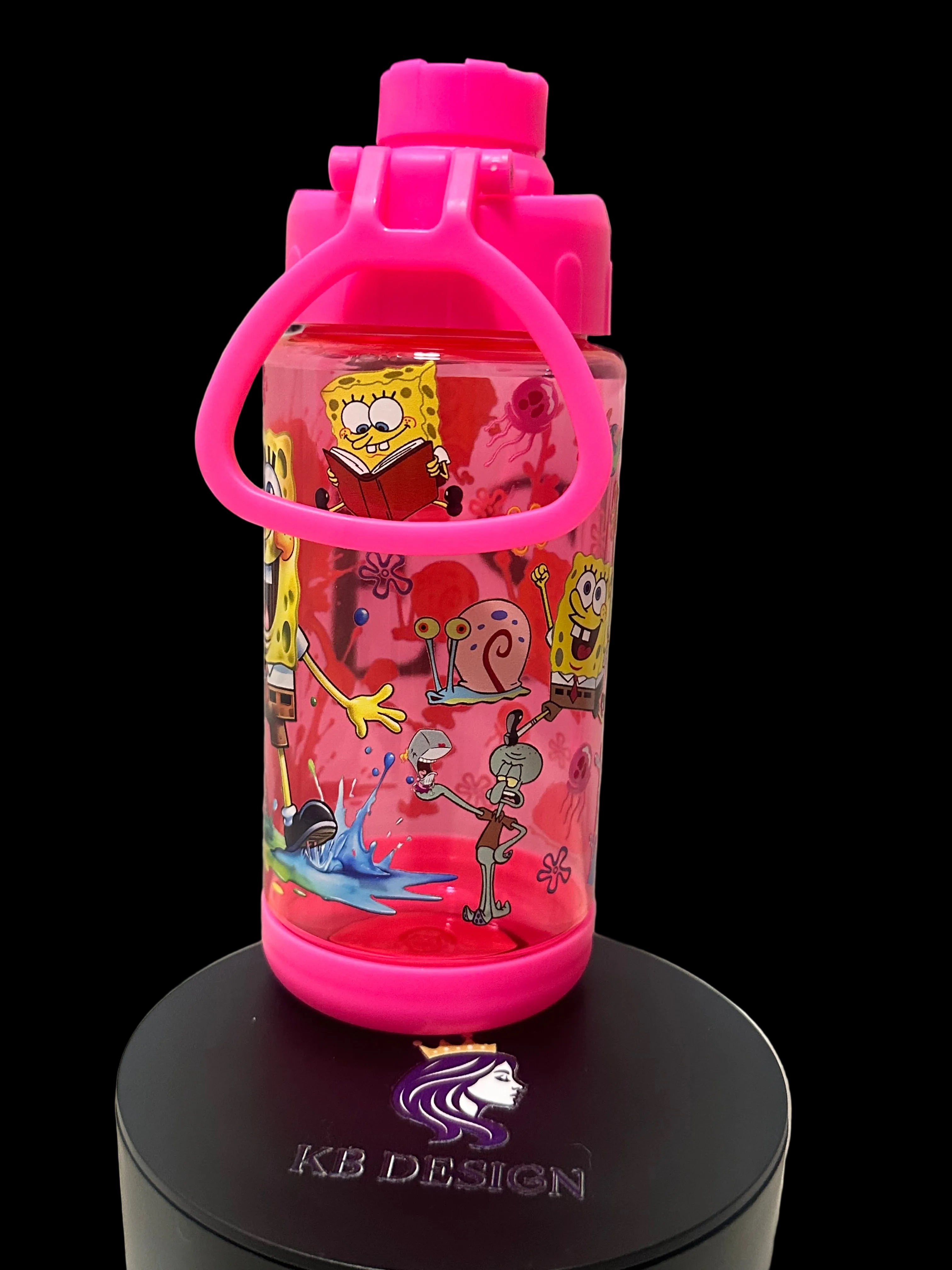 Sponge Bob 18.8 Oz Plastic Water Bottle