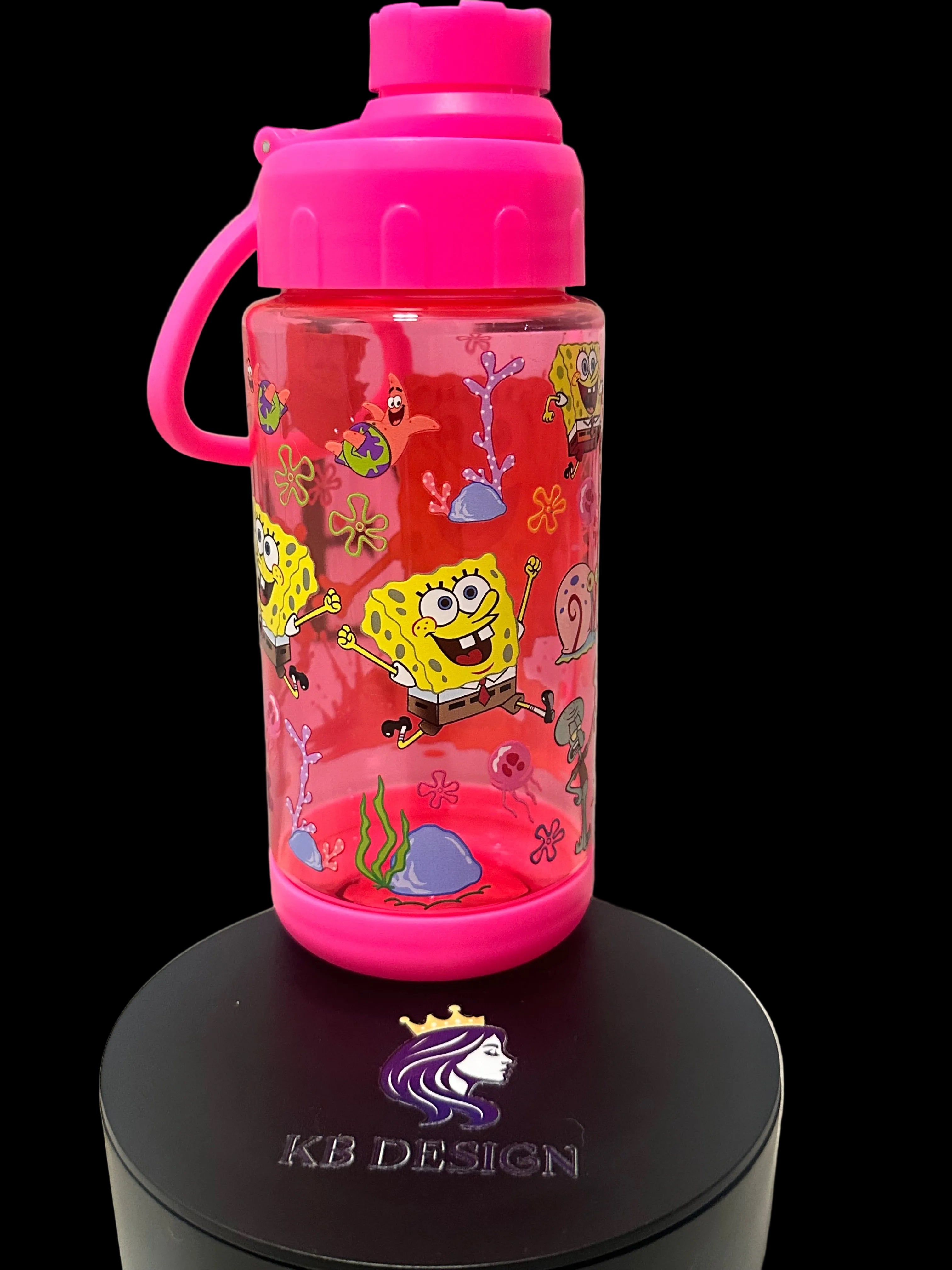 Sponge Bob 18.8 Oz Plastic Water Bottle
