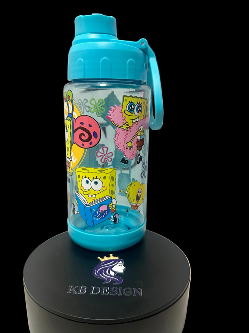 Sponge Bob 18.8 Oz Plastic Water Bottle