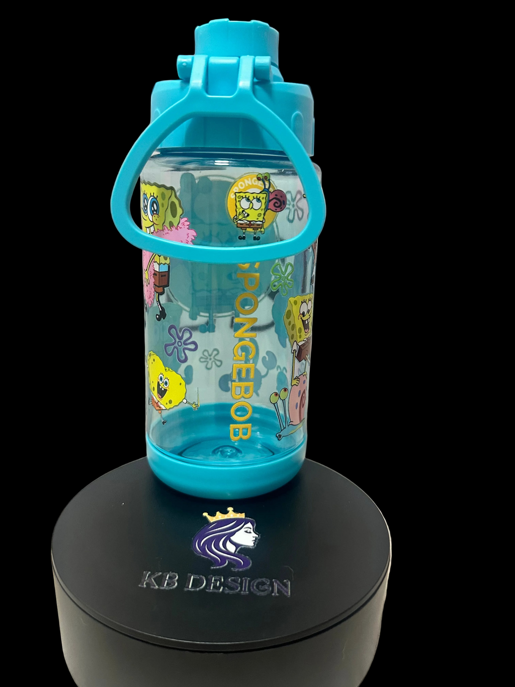 Sponge Bob 18.8 Oz Plastic Water Bottle