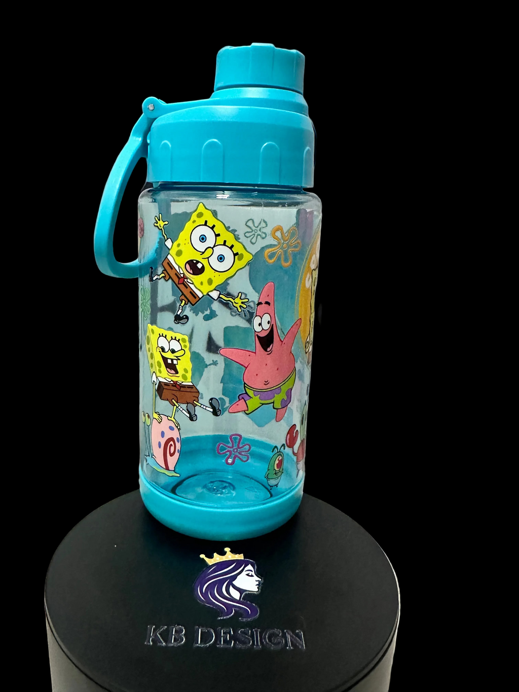 Sponge Bob 18.8 Oz Plastic Water Bottle